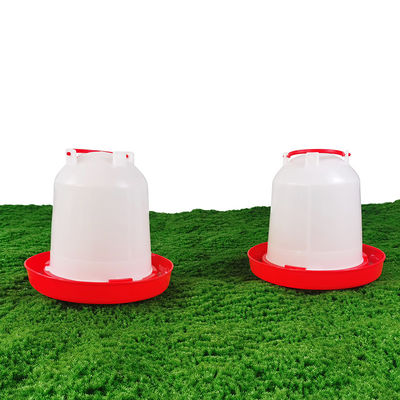 Convenient Bottom Water Filled Version Plastic Poultry Drinker Anti Drip Watering System 5 L Capacity