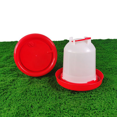 Convenient Bottom Water Filled Version Plastic Poultry Drinker Anti Drip Watering System 5 L Capacity