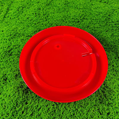 Automatic Red Plastic Plastic Water Feeder Cone Shape 14L Capacity Anti Drip