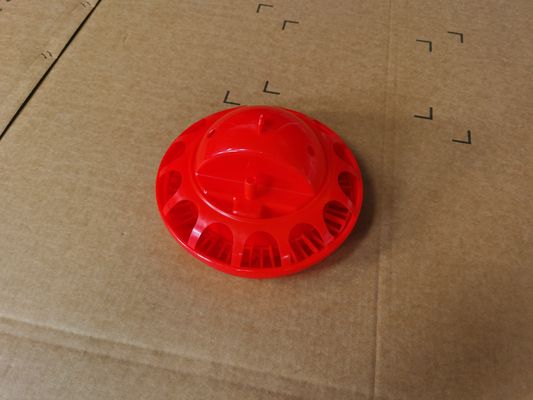 Red Drinking Bowl Cone Shape Poultry Drinker 1L - 14L Various Poultry Types Durable