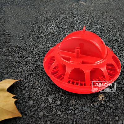 Cylindrical Poultry Drinker Cone Shape Plastic Anti Drip Watering Long Lasting