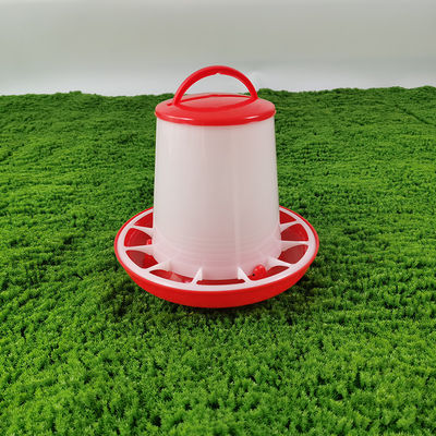 Poultry Feeder Feed Equipment For Chickens Ducks Geese Turkeys 2.5L Cylinder Design Feed Container