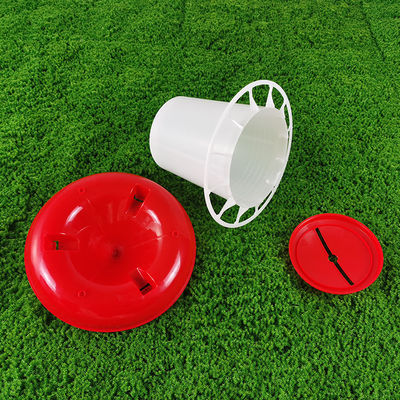 Waterproof Plastic Cylinder Feeder Accessories Maximize Poultry Farm Potential