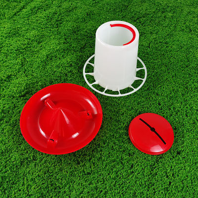 Waterproof Plastic Cylinder Feeder Accessories Maximize Poultry Farm Potential
