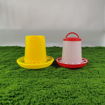 Plastic 22.5cm(H)*26cm(D) Chicken Feed Dispenser Waterproof Chicken Duck Turkey Geese Feed Equipment
