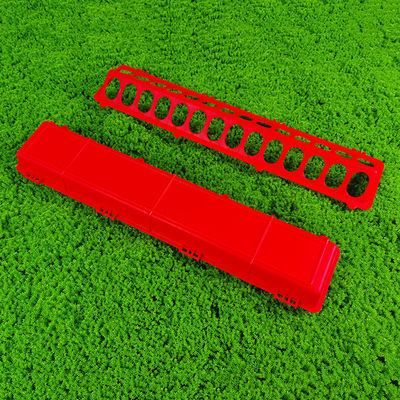 51 X 11.7 X 7.4Cm Convenient Food Saving Poultry Trough - Easy Clean Safe Design Farm Friendly