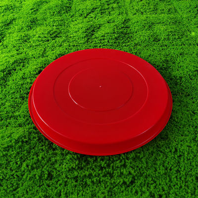 Convenient Lightweight Red Feed Feeding Tray Easy to Clean Breeding Tool for Chickens