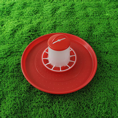 Circular Plastic Circular Feed Tray - Durability Lightweight Standard Capacity Farm/Retail Friendly