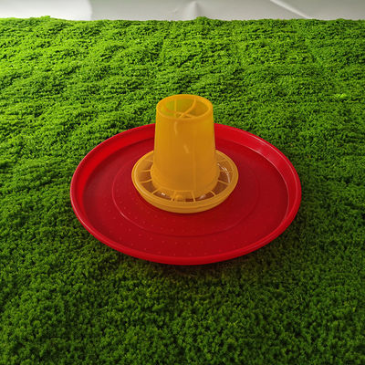 Lightweight Plastic Breeding Tools Hen Feeder Tray Chicken Cleaning And Disinfecting