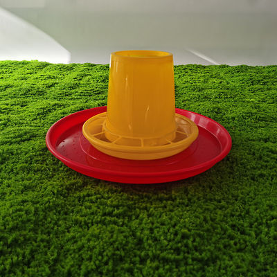 Circular Plastic Chicken Feeding Tray for Long Life span Breeding Chickens