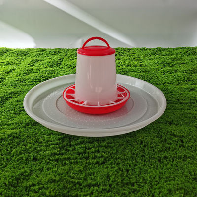 Long Life span Circular Plastic Poultry Feed Tray Durability Standard Capacity