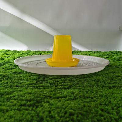 Circular Poultry Feeding Tray Convenient to Operate and Clean