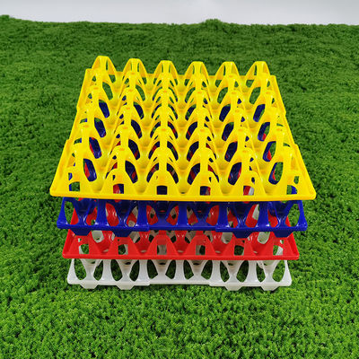 Eco Friendly Egg Tray For Agricultural Egg Packing Red Yellow Blue White Colors 30 Holes