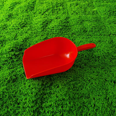Orange Long Handled Feed Scoop Shovel  For Pig Chicken And Animal Feeding