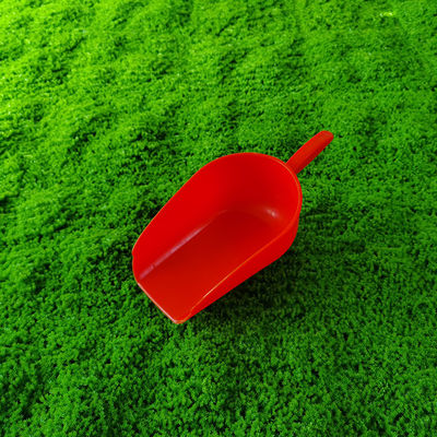 Durability Orange Poultry Feeding Plastic Feeding Shovel Eco Friendly Scoop For Animals