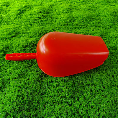 Durability Orange Poultry Feeding Plastic Feeding Shovel Eco Friendly Scoop For Animals