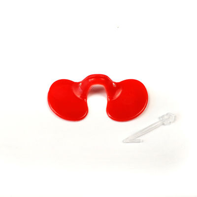 Sturdy Red Plastic Anti Pecking Eye Mask For Chickens Prevents Blindness Farm/Retail Use