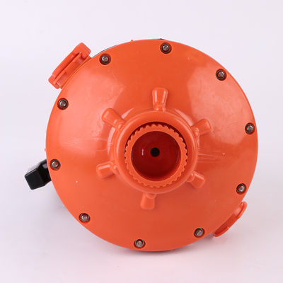 Durable Round Blue Plastic Poultry Accessories Poultry Feed Filter Designed