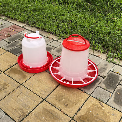 10L Plastic Poultry Feeder Large Capacity Easy Cleaning Automatic Chicken Feeders