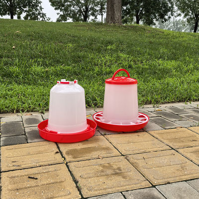 3Kg Farm Equipment Animal Poultry Broiler Automatic Feeding Plastic Chicken Drinkers And Feeders