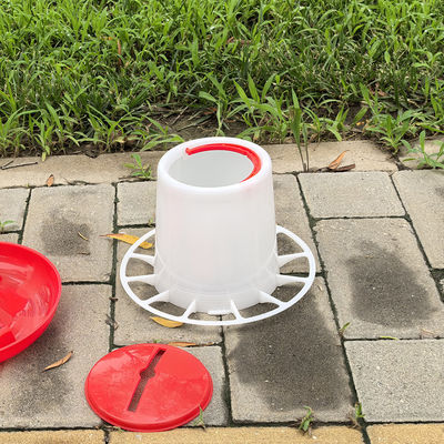 Waterproof Plastic Poultry Feeder For Chickens Ducks Geese Turkeys Automatic Pet Feeder
