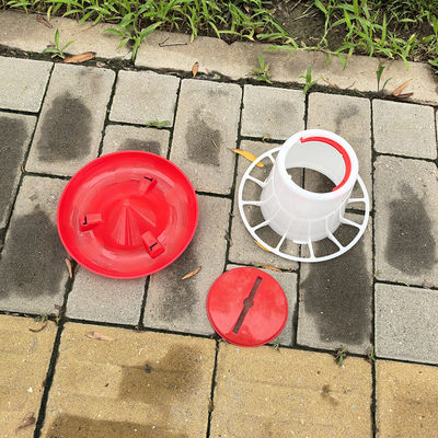 Waterproof Plastic Poultry Feeder For Chickens Ducks Geese Turkeys Automatic Pet Feeder