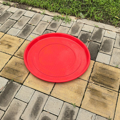 Circular Plastic Chicken Feeding Trays Enhanced Feed Efficiency Long Life Span