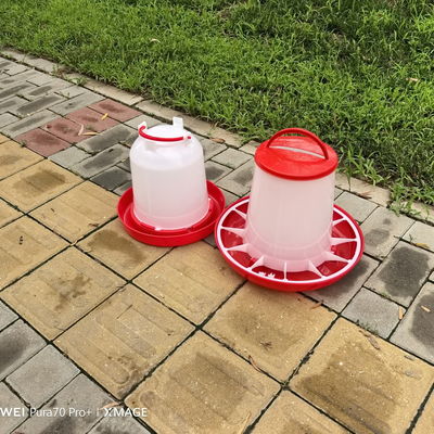 Standard Cylinder Plastic Chicken Feeder No Waste