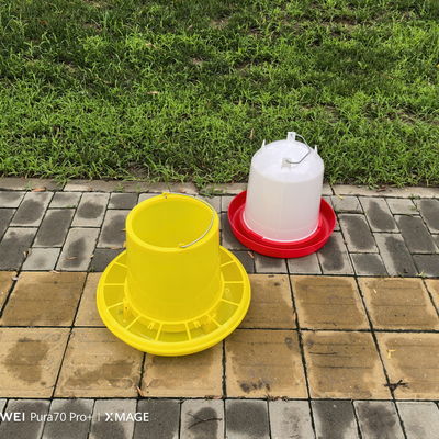 11L Poultry Feeder Large Capacity Ducks Chicken Feed Bucket