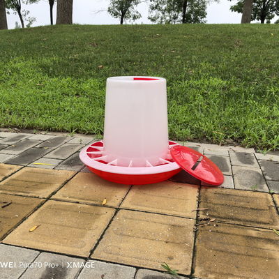 Integrated Rotating Plastic Automatic Chicken Feeder For Chickens And Ducks