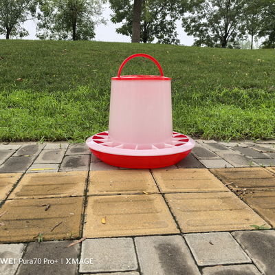 10L Capacity Geese Chicken Feeder Plastic For Poultry