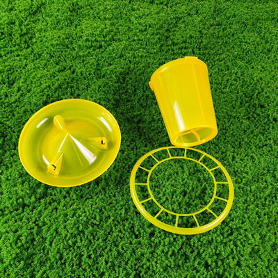 Diy Yellow Durable Poultry Feed Container With Thickened Cardboard Packaging