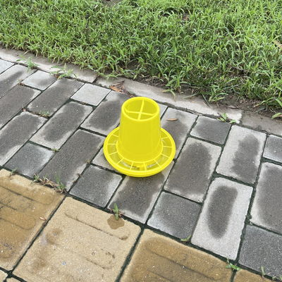 No Waste Chicken Feeder durable feed bucket Standard Plastic