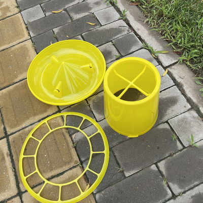 Durable Plastic Poultry Feed Container Automatic Feeder Heavy Duty