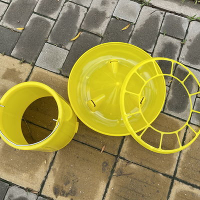 Durable Plastic Poultry Feed Container Automatic Feeder Heavy Duty