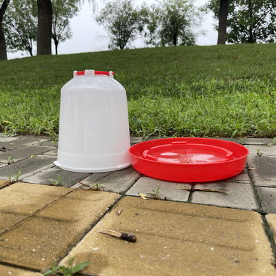 Cone Shaped Poultry Drinker Optimal Hydration Watering Device Access Clean Water