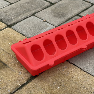 Retail Weatherproof Poultry Feed Trough Standard Capacity
