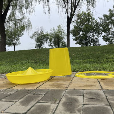 Liter Volume Round Plastic Poultry Feed Bucket