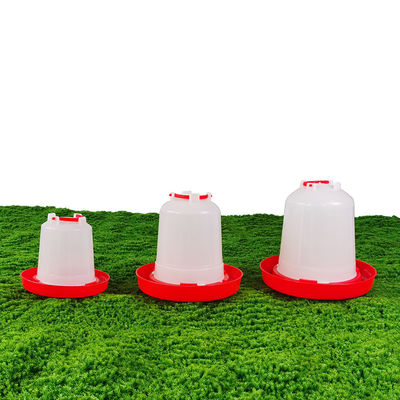 Durable Cone Shaped Plastic Bird Watering Dispensers Easy Install 3 L Capacity