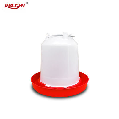 Easy Installation Red Cone Shape Hen Water Feeders / Poultry Drinker Ensuring Constant Water Supply