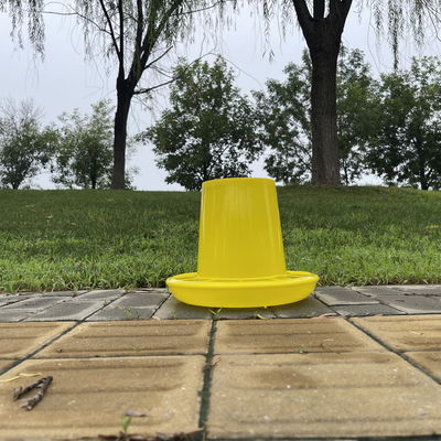 Standard Yellow Round Chicken Feed Bucket Diy